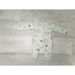 Ayıcıklı Erkek Bebek Tulum - Su Yeşili - 3 Ay