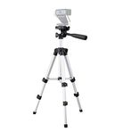 AYIZON Logitech C920 Tripod, Logitech Webcam Brio 4K için Web Kamerası Tripod Montaj Standı, C925e, C922x, C922, C930e, C930, C920, C615-65cm Yükseklik Gümüş