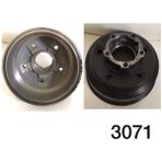AYK-3071 - Arka Fren Kampanası Kıa Bongo 2700 K2500 2003-> (220MM) - Siyah
