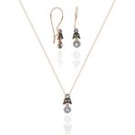 Aykat SET-380 Kadın Gümüş Takı Seti