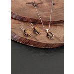 Aykat SET-391 Kadın Gümüş Takı Seti