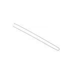Aykat ZNC-13 Zinciri 50 cm Uzunluk Zincir Ucu Model Kadın Gümüş Kolye