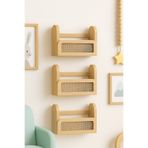 AYKOL MOBİLYA (3ADET) MONTESSORİ ÇOCUK ODASI KİTAPLIĞI %100 MDF