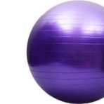 AYLA STAND 65 Cm Fitilli Pilates Topu Ve Pompa Seti Plates Denge Yoga Spor Egzersiz Top Jimnastik Fitness Gym