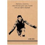 Aylak Adam Hobi 8681980581493 Lionel Messi Kraft Defter