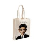 Aylak Adam Hobi 8681980581738 Kafka Karikatür Kadın Günlük Bez Çanta