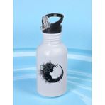 Aylı Kadın Matara Suluk 600 ml - Çocuk Suluk Matara, Çocuk Su Matarası