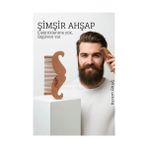 Aylina Mey Ithalat® Ahşap Sakal ve Bıyık Tarağı – Antistatik Şimşir Tarak