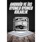 Aylina Mey Ithalat® Bluetooth Kulaklık Dokunmatik Kontrol Tws Kablosuz Kulaklık Hi-Fi Stereo
