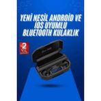 Aylina Mey Ithalat® Çağrı Cevaplayabilen Akıllı Saat 5.2 Bluetooth Bağlantılı Gaming Kulaklık - Siyah