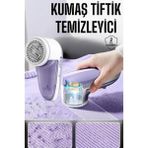 Aylina Mey Ithalat® Tiftik Temizleme Makinesi USB Şarjlı Tüy Toplayıcı Kablosuz