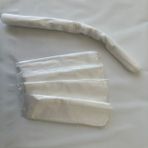 Ayliz Plast & Ambalaj Tek Kullanımlık Havlu 100 Adet Tek Tek Ambalajlı 40X80 Kuaför Kullan At Saç Manikür Pedükür Havlusu