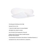 ayliz plast&ambalaj 10(Çift) Adet Tek Kullanımlık Otel Terliği Çiftli Beyaz Çift Ambalajlı