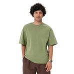 Ayma Active Gots Sertifikalı Organik Pamuk Erkek Oversize T-shirt (Matcha, M)