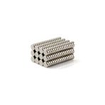 AYMAGNET 25 Adet Çap 5mm X Kalınlık 2mm Yuvarlak Süper Güçlü Neodyum Mıknatıs