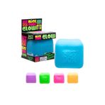 AYMARİS NeeDoh Nice Cube Glow Karanlıkta Parlayan Stres Küpü - Duyusal Rahatlatıcı Squishy Kare Stres Topu