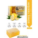 AYMELEK Doğal Kabak Lifli Limon Özlü Güzellik Sabunu 120 gr Cilt Kırışıklık Önleyici Etkili