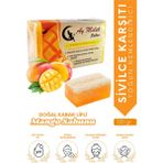 AYMELEK Mango Özlü Doğal Kabak Lifli Güzellik Sabunu Cilt Kırışıklık Önleyici Etkili - adet - 1 Adet