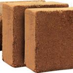 Aymen Çiçekçilik 60 - 65 Lt Sıkıştırılmış Hindistan Cevizi Torfu - 4 - 5 Kg Blok Ithal Organik Cocopeat Kokopit