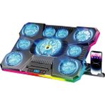 Aymestore Dokunmatik LCD Ekranlı Güçlü 2.400RPM Fanlı 14-19'' Tüm Modellerle Uyumlu Notebook Soğutucu Stand