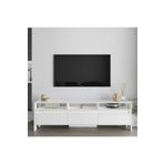 Aymobsan Atlas 3 Kapaklı Tv ÜNITESI,160 cm - Beyaz