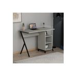 Aymobsan Rio Metal Ayaklı Çalışma Masası Sis Gri