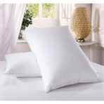 Aymoda 2 Adet Antialerjik Boncuk Silikon Yastık 1000 gr - 50 x 70 cm - Beyaz
