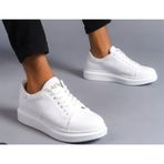 Aymood SLW151 Boost BT Siyah Bağcıklı Cilt Erkek Günlük Ayakkabı