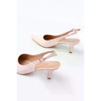 Aymood St-1152 Pembe Rugan Günlük 7 Cm Topuklu Kadın Ayakkabı 140489aym