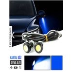 Ayna Alti Kartal Goz 2Li Led - Mavı
