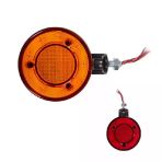 Ayna Alti Kupe Ici Dolu 30 Ledli 120Mm 12V-24V Sari - Kirmizi - Fr0331-Yr
