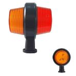 Ayna Alti Kupe Neon 18 Ledli 105Mm 12V-24V Sari - Kirmizi - Fr0336-Yr