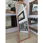 Ayna Denizi Matmazel Copper Gold Model Rose Gold Altın Renk Dekoratif Ayaklı Boy Aynası