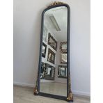 Ayna Denizi Matmazel Great Anthracite Gold Model Antrasit Altın Renk Dekoratif Boy Aynası