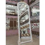 Ayna Denizi Matmazel White Gold Model Beyaz Altın Renk Dekoratif Ayaklı Boy Aynası