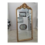 Ayna Denizi Princess Gold Model Altın Renk Dekoratif Ayaklı Boy Aynası