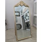 Ayna Denizi Princess Shiny Gold Model Platin Altın Renk Dekoratif Ayaklı Boy Aynası
