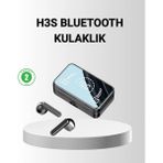 Ayna Ekranlı Bluetooth 5.1 Kablosuz Kulaklık – 3500 Mah Şarj Kutusu, Suya Dayanıklı