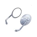 Ayna Motor Nikel 10 Mm Chopper, Kartal, Kartal Desenli