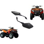 Ayna Takımı Uzun Kol Geniş Açı - Kuba Atv Jumbo 200 & Viptrack - 1 - Siyah