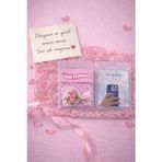 Aynalı Kartlı Mini Çiçek Buketi – Anneye Anneler Günü Hediye Seti | Love Flowers Mini Buket