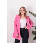 Aynaz 140060 Kadın Ceket - Pembe - 42