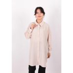 Aynaz 170156 Kadın Gömlek - Taş