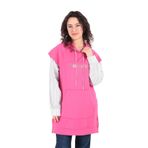 AYNAZ Kadın Kapüşonlu Sweatshirt, Pembe, 38 Beden