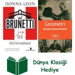 Ayrıksı Kitap Ölüm Elbisesi + Geometri + Dünya Klasiği Hediye - Hayır