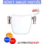 AYRINTISHOP Ayrıntishop Ayaklı Küvet Jakuzi Baş Yastığı - Beyaz