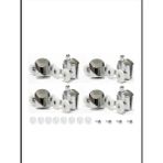 Ayrıntıshop Duşakabin Tekerleği Rulmanlı Cam Duşakabin - Krom 8 Li Set 24MM