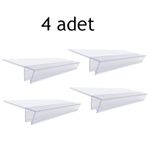 Ayrıntıshop Duşakabin Yedek Parça Suluk Yan Fitil 4 Adet 200cm Şeffaf