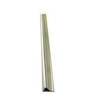 AYRINTISHOP Menteşeli Duşakabin Kapı Alt Alüminyum Çıtası 125cm Krom 1 Adet