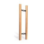 Ayrıntıshop Sauna Hamam Kapı Ahşap Metal Dayanıklı Buhar Odası Kapı Kolu